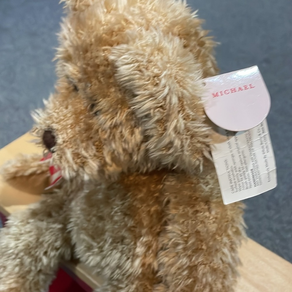 Handmade Teddy Bear Russ Berrie and Company, Inc - Picture 4 of 8